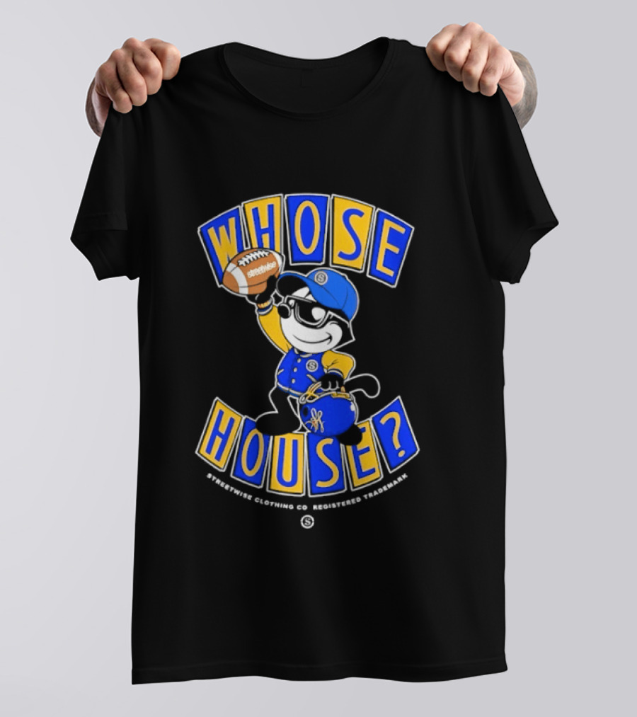Whose House? Streetwise Football T-Shirt