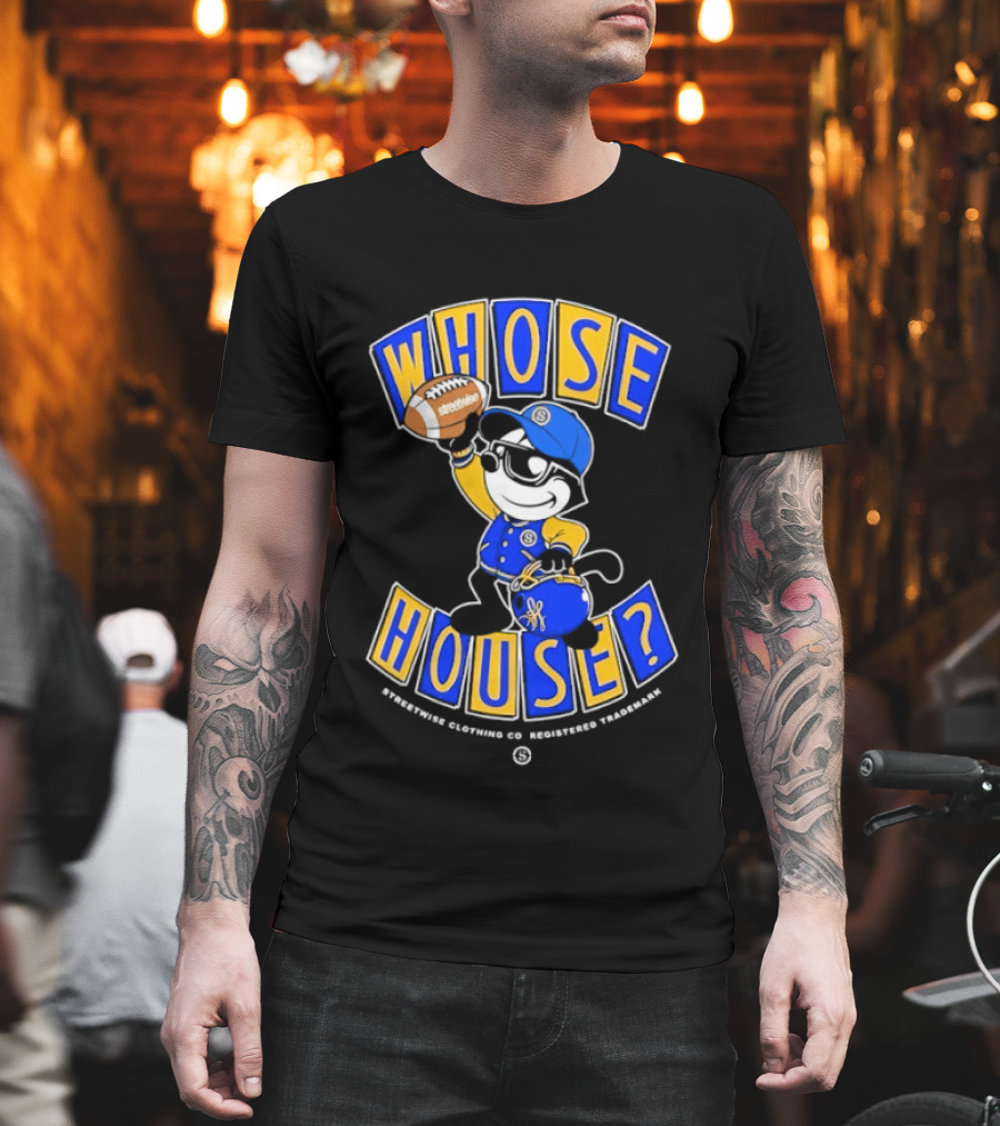 Whose House? Streetwise Football T-Shirt
