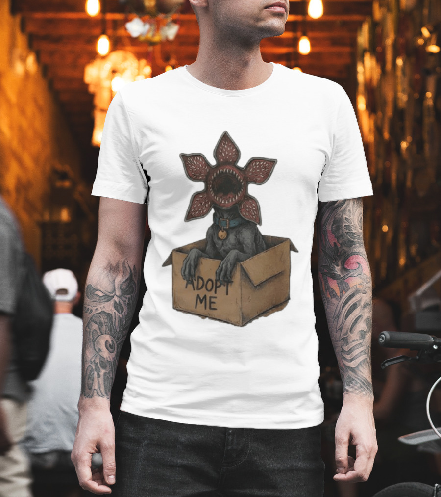 Adopt A Demogorgon Adopt Me Stranger Things Pet Box T-Shirt