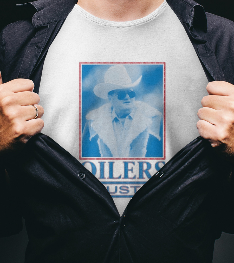 Houston Oilers Coach Bum Phillips T-Shirt