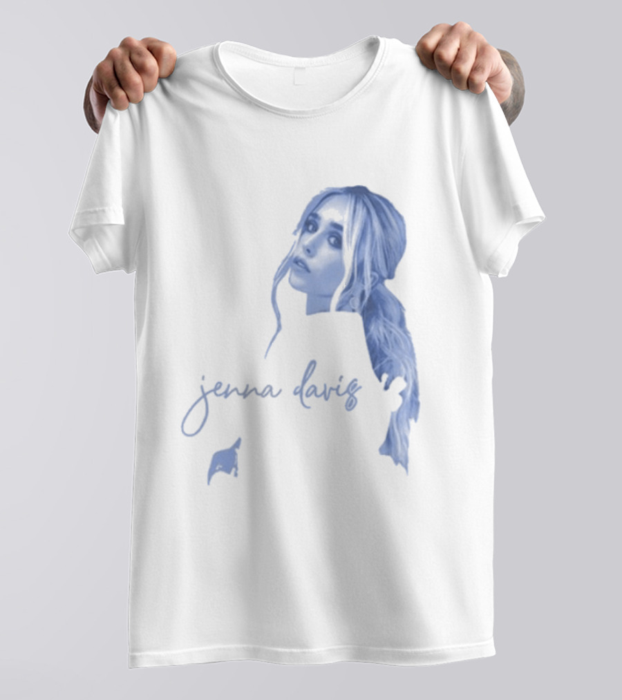 Jenna Davis Photo Blue T-Shirt