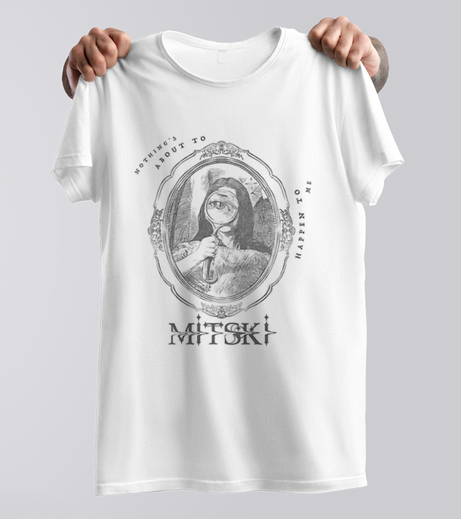 Mitski Nothing's About To Happen To Me Oval T-Shirt