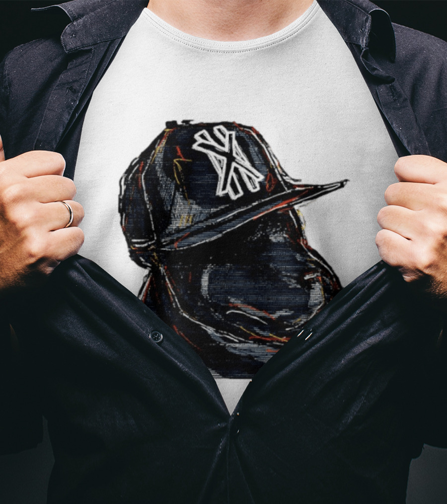 Labrador Retriever New York Yankees All Dogs Go To Heaven Cap T-Shirt