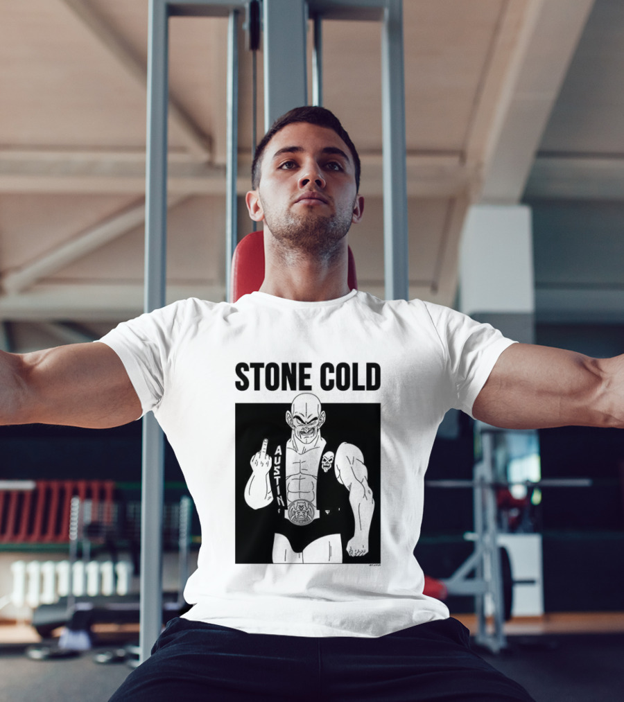 Stone Cold Nappa Gesture Iconic Fusion T-Shirt