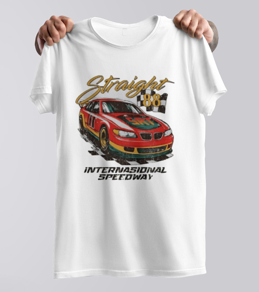 Straight F1 Racing Car International Speedway 88 T-Shirt