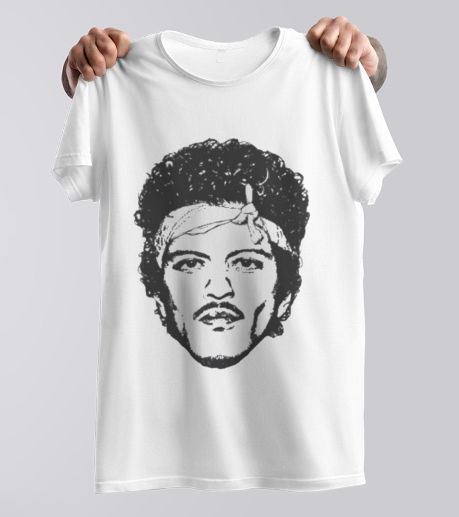 The Romantic Curly Hair Bandana T-Shirt