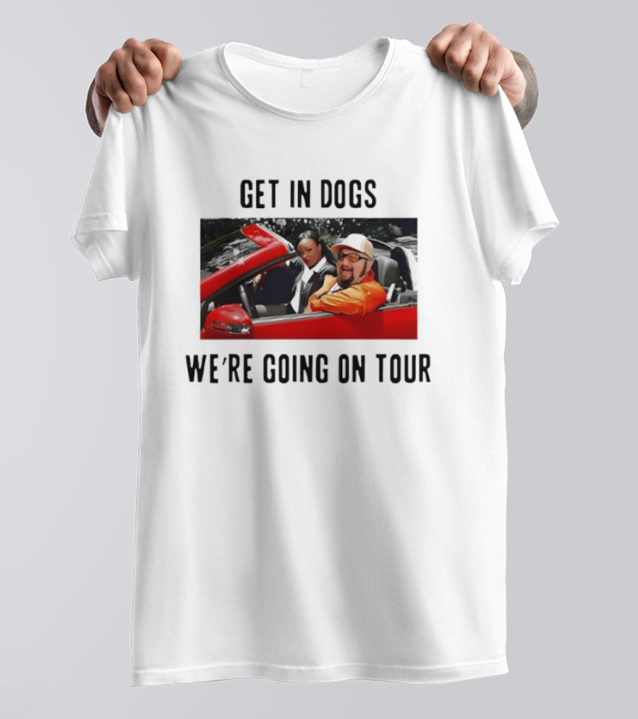 Trailer Park Boys Get In Dogs We're Going On Tour Red Car Scene T-Shirt