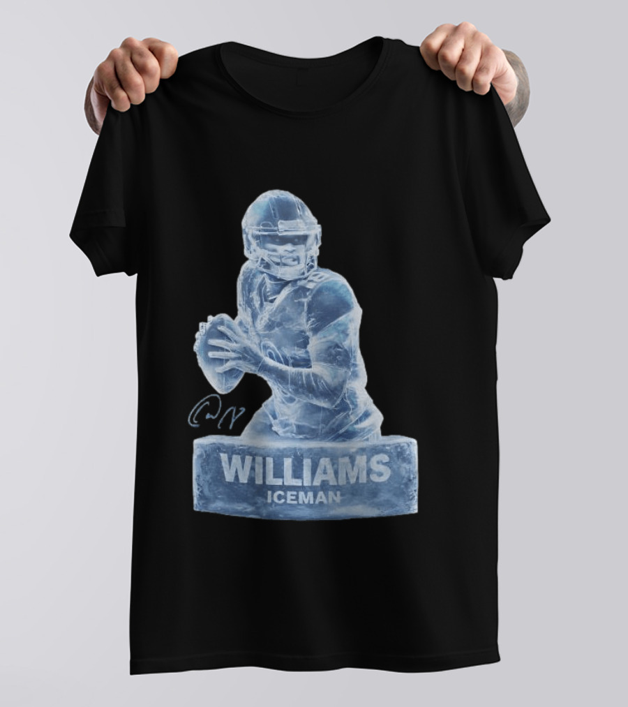 Williams Iceman Chicago Bears Sculpture T-Shirt