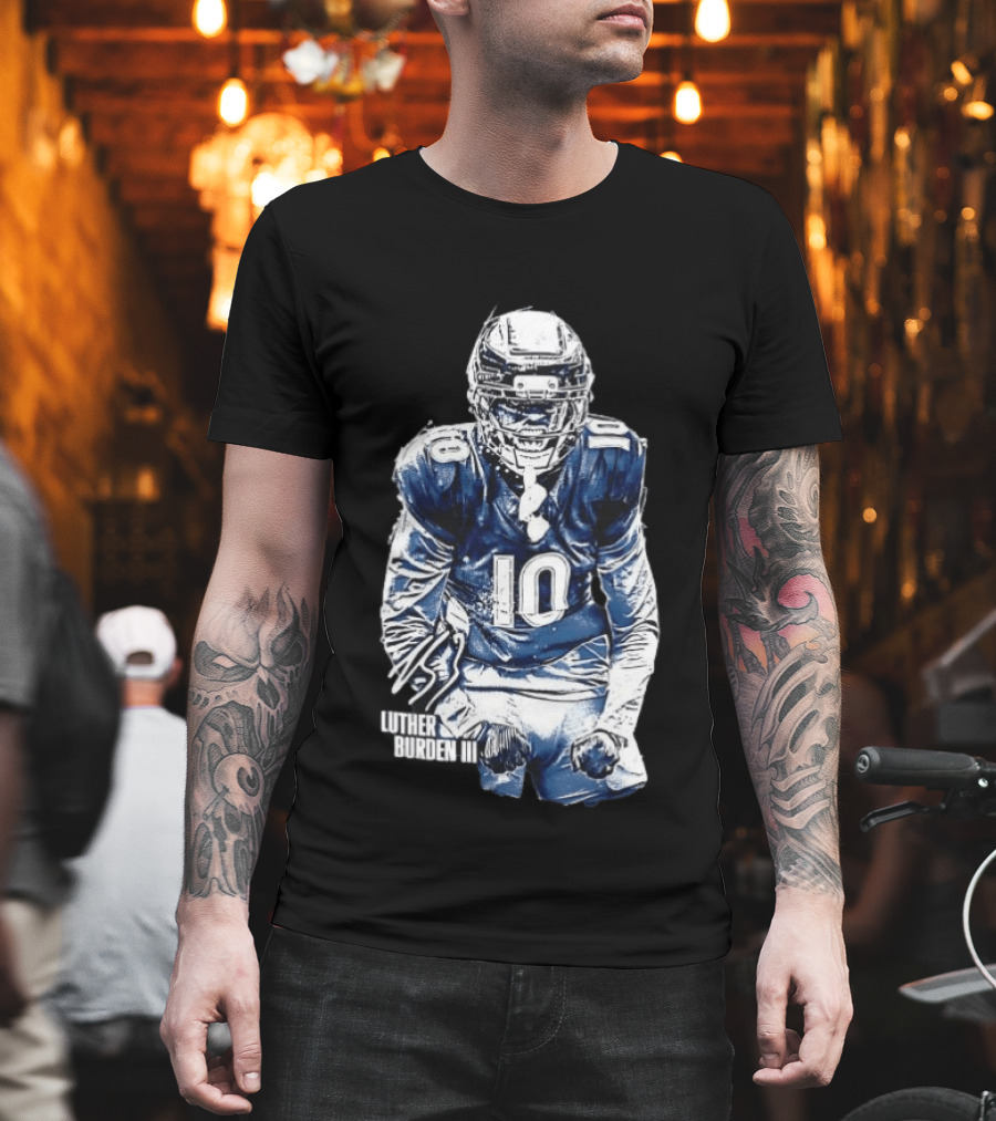 Luther Burden III Chicago Bears Number 10 T-Shirt