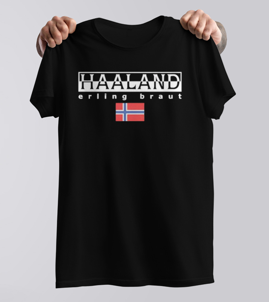 Erling Braut Haaland Norway Flag T-Shirt