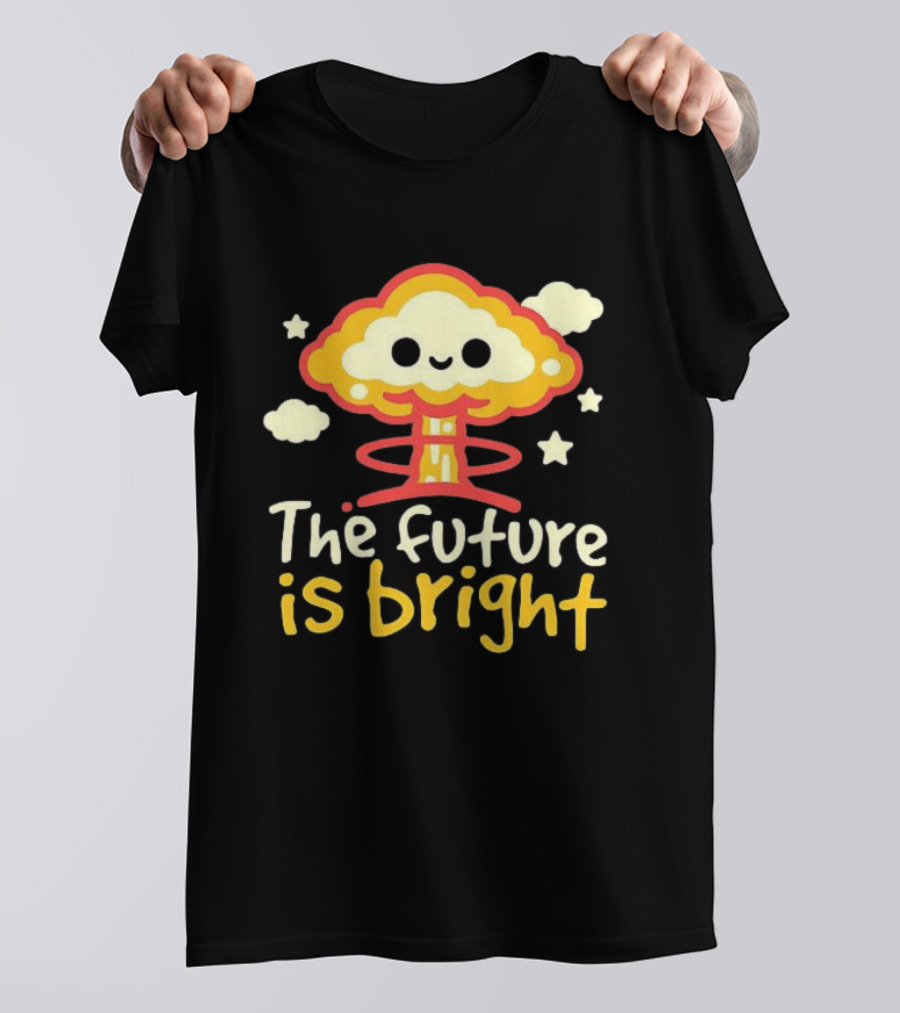 The Future Is Bright Cloud And Stars T-Shirt
