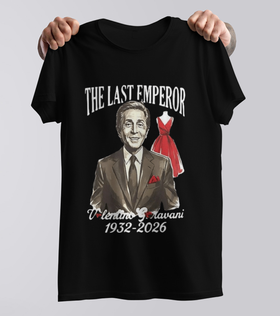 The Last Emperor Valentino Garavani 1932 2026 Evening Dress T-Shirt