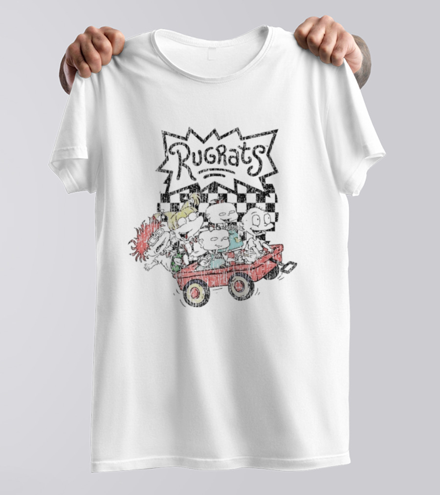 Rugrats Wagon Adventure Nickelodeon Characters T-Shirt