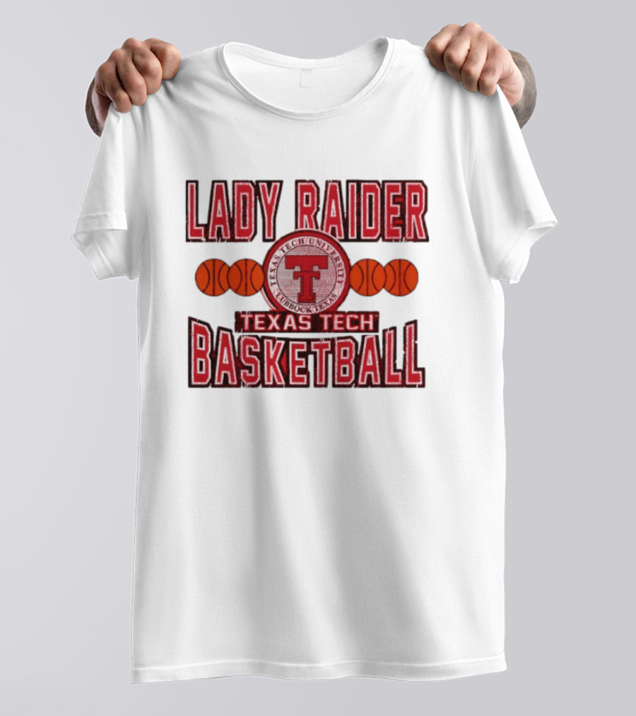 Texas Tech University Lady Raider Basketball Team Lubbock Texas T-Shirt