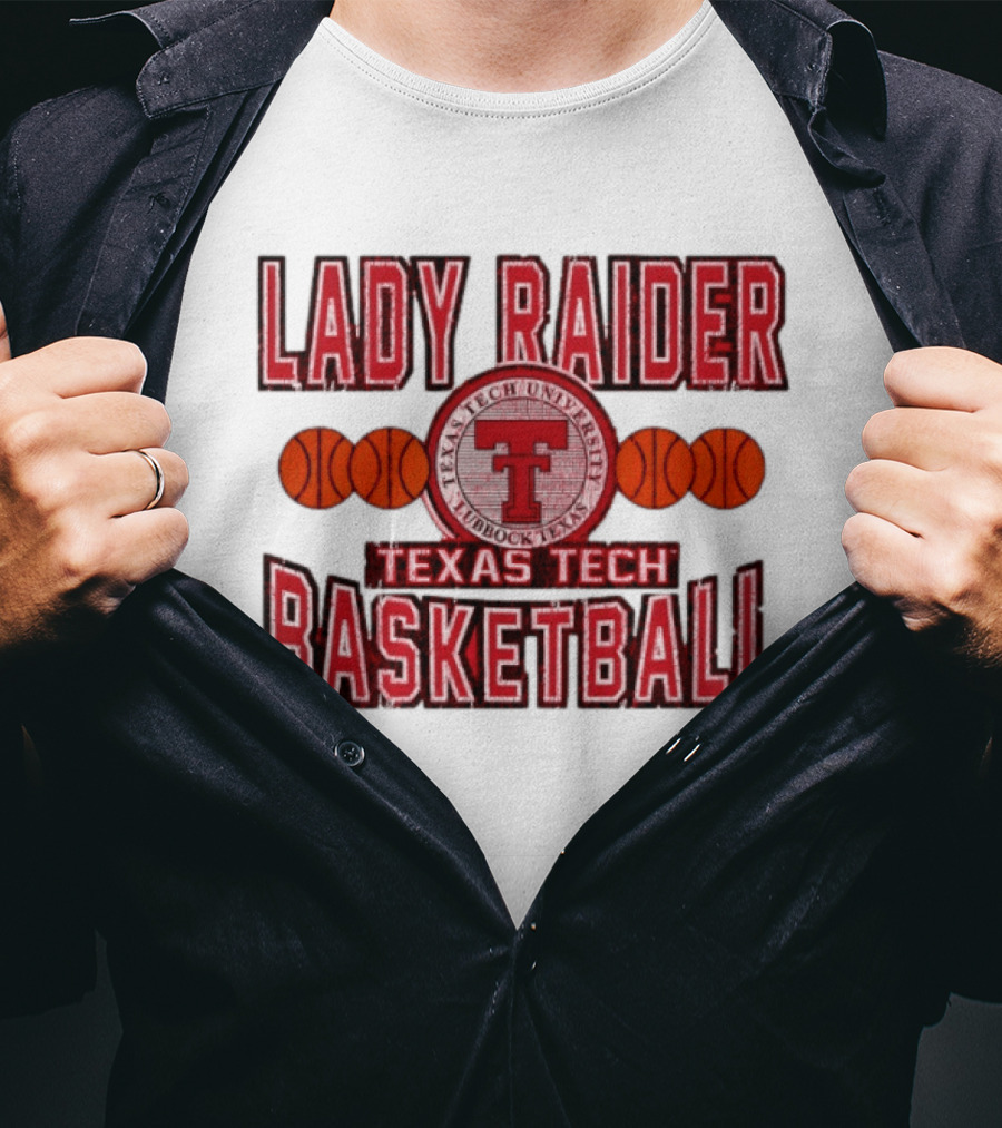 Texas Tech University Lady Raider Basketball Team Lubbock Texas T-Shirt