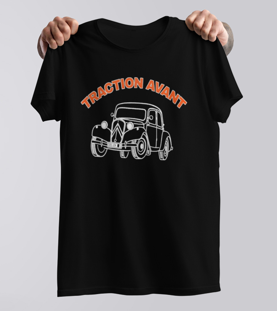 Traction Avant Citroen Car Del Cv T-Shirt