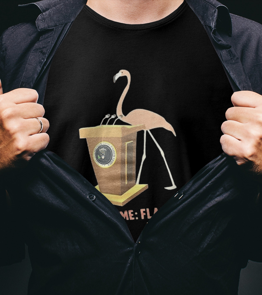 Codename Flamingo Presidential Podium Seal T-Shirt
