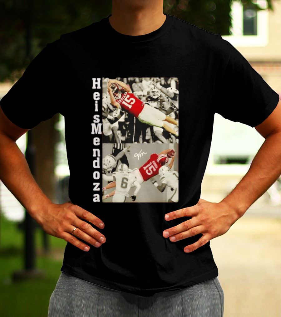 Heisman Mendoza Indiana Football 15 T-Shirt