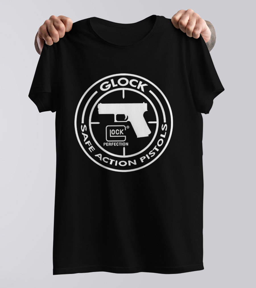 Glock Perfection Safe Action Pistols Target T-Shirt