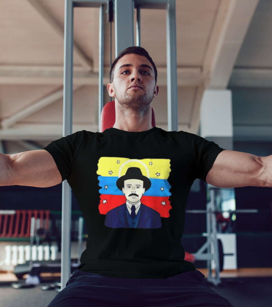 Venezuela Flag José Gregorio Hernández T-Shirt