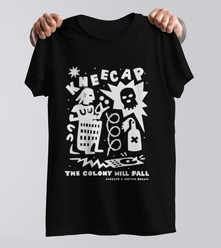 Kneecap The Colony Will Fall Aretha Brown T-Shirt