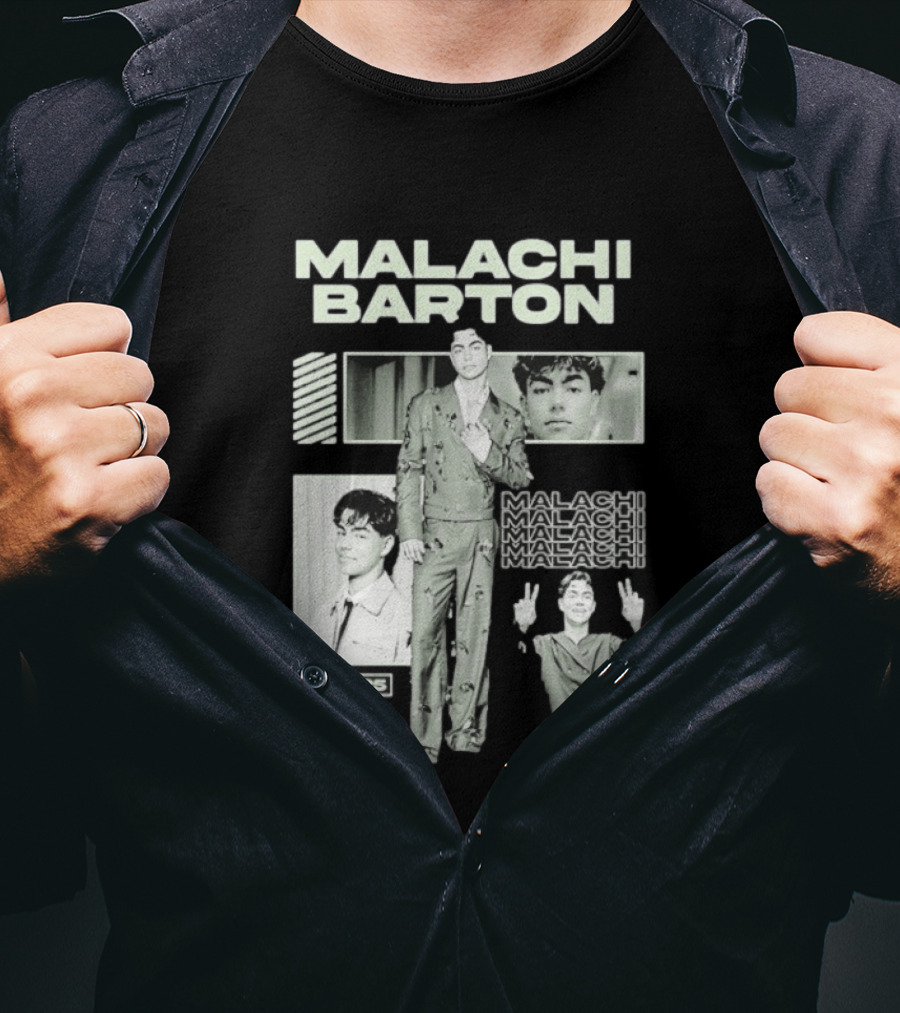 Malachi Barton 2025 Descendants Zombies Worlds Collide Tour Disney T-Shirt