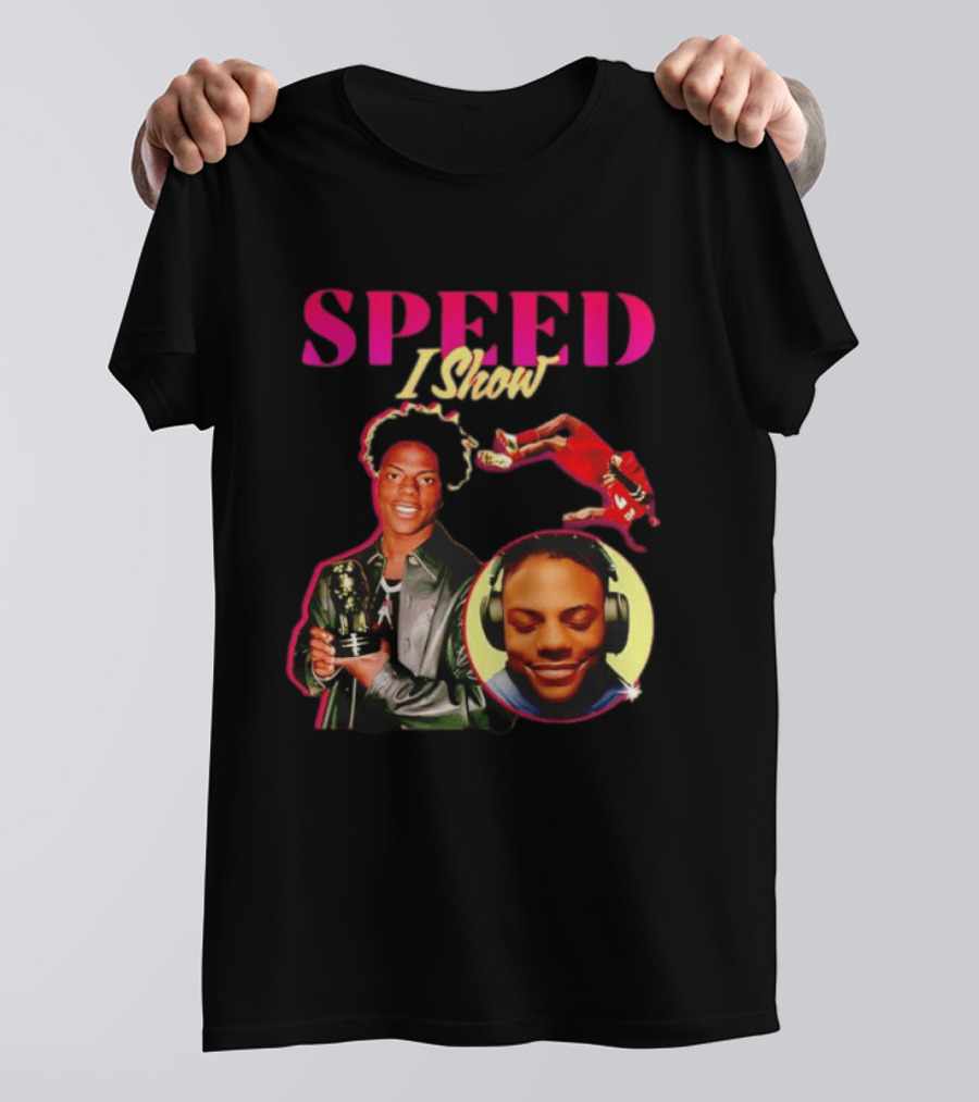 Speed I Show IShowSpeed Soccer Highlights Gaming T-Shirt