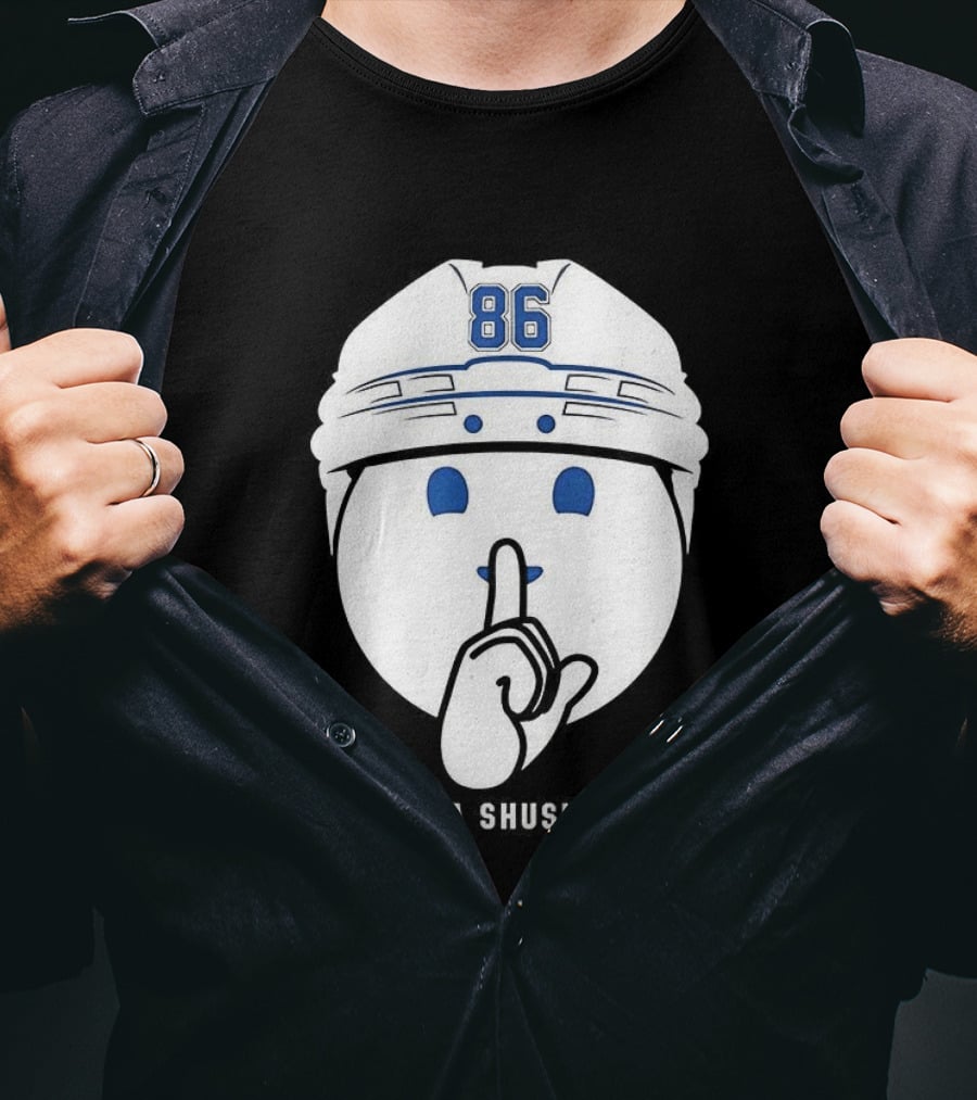 Nikita Kucherov 86 Tampa Bay Lightning Shhh Celly T-Shirt