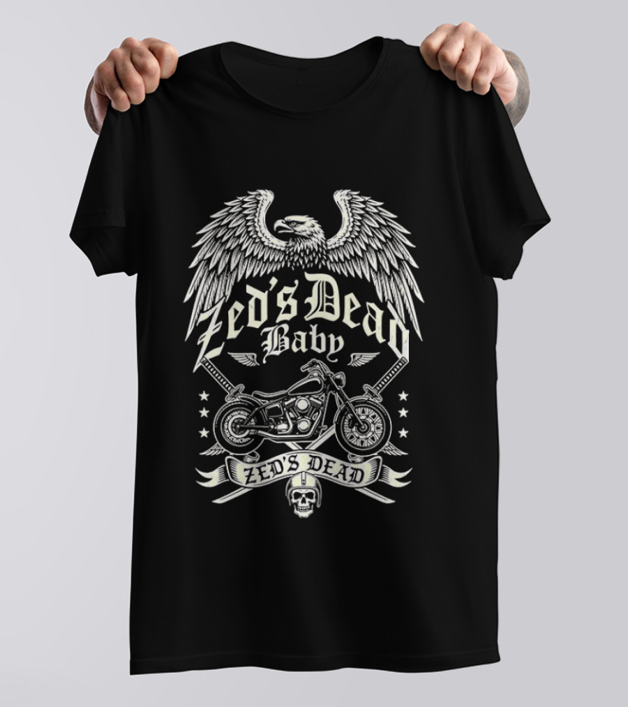Zed's Dead Baby Motorcycles Eagle T-Shirt