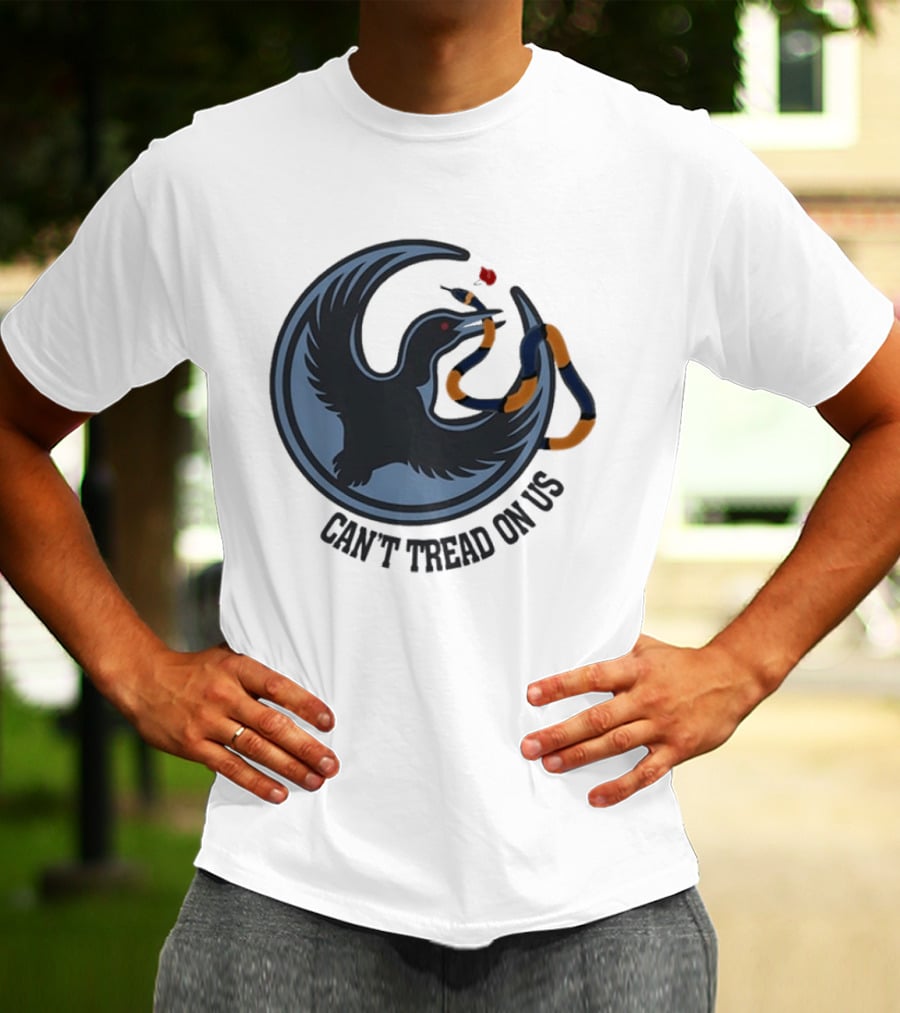 Minnesota Rebel Alliance Can't Tread On Us Bird And Serpent T-Shirt