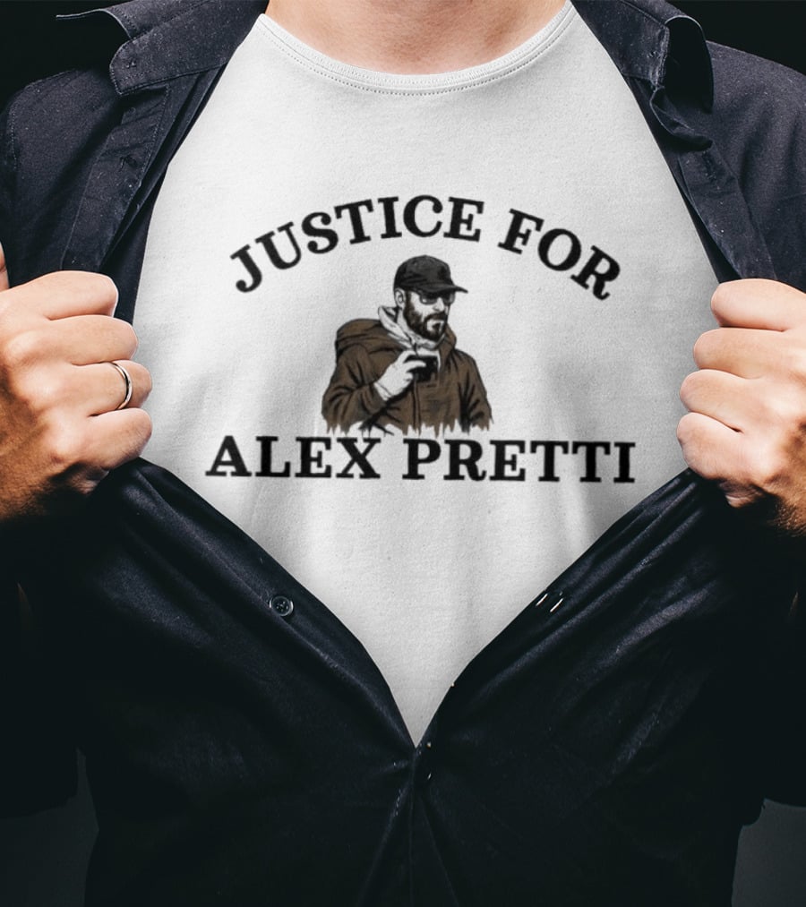 Justice For Alex Pretti Murdered By Ice Baby Alex Pretti T-Shirt