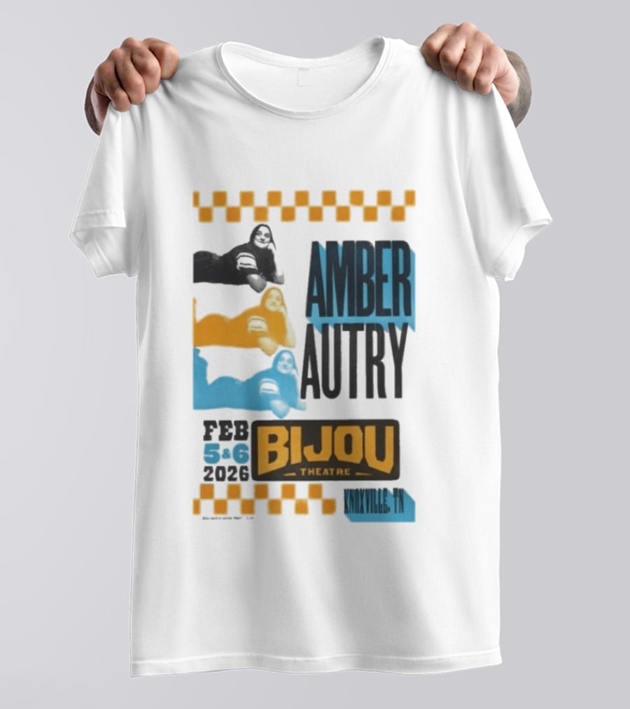 Amber Autry Live Comedy February 5 6 2026 Bijou Theatre Knoxville TN T-Shirt