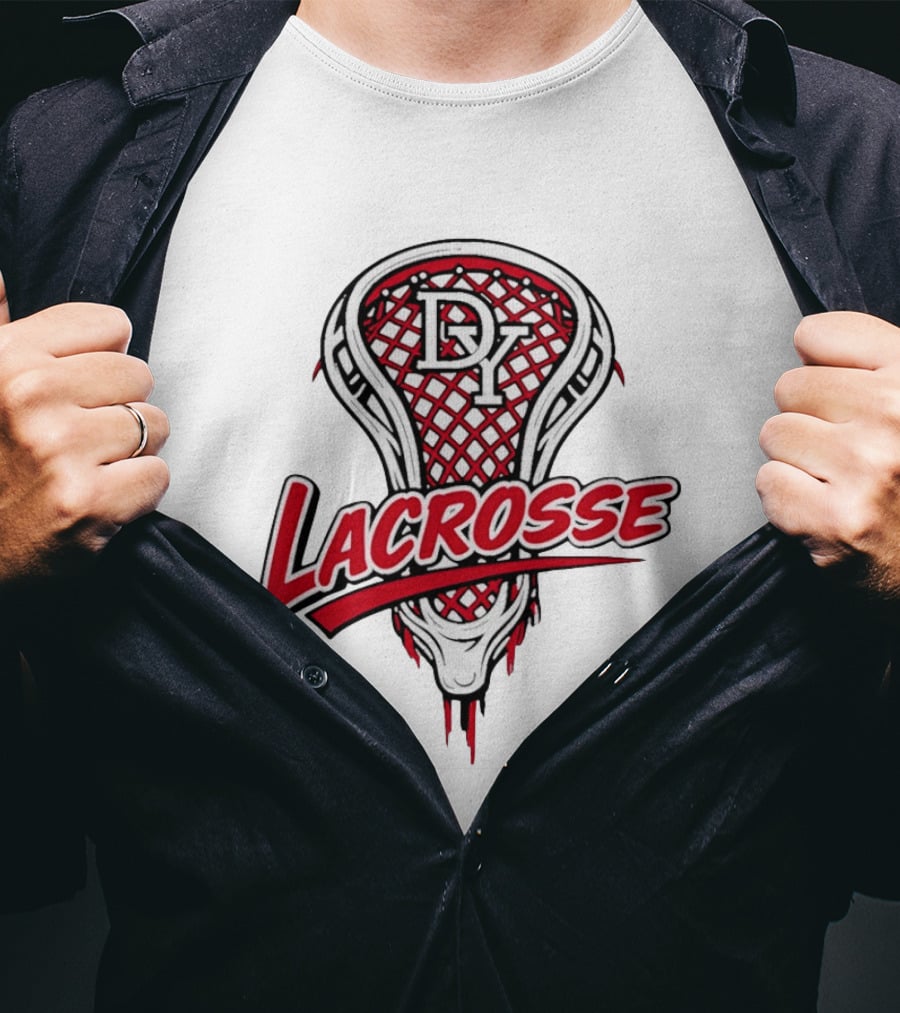 Dixie Youth Lacrosse DY Crosse Pocket T-Shirt