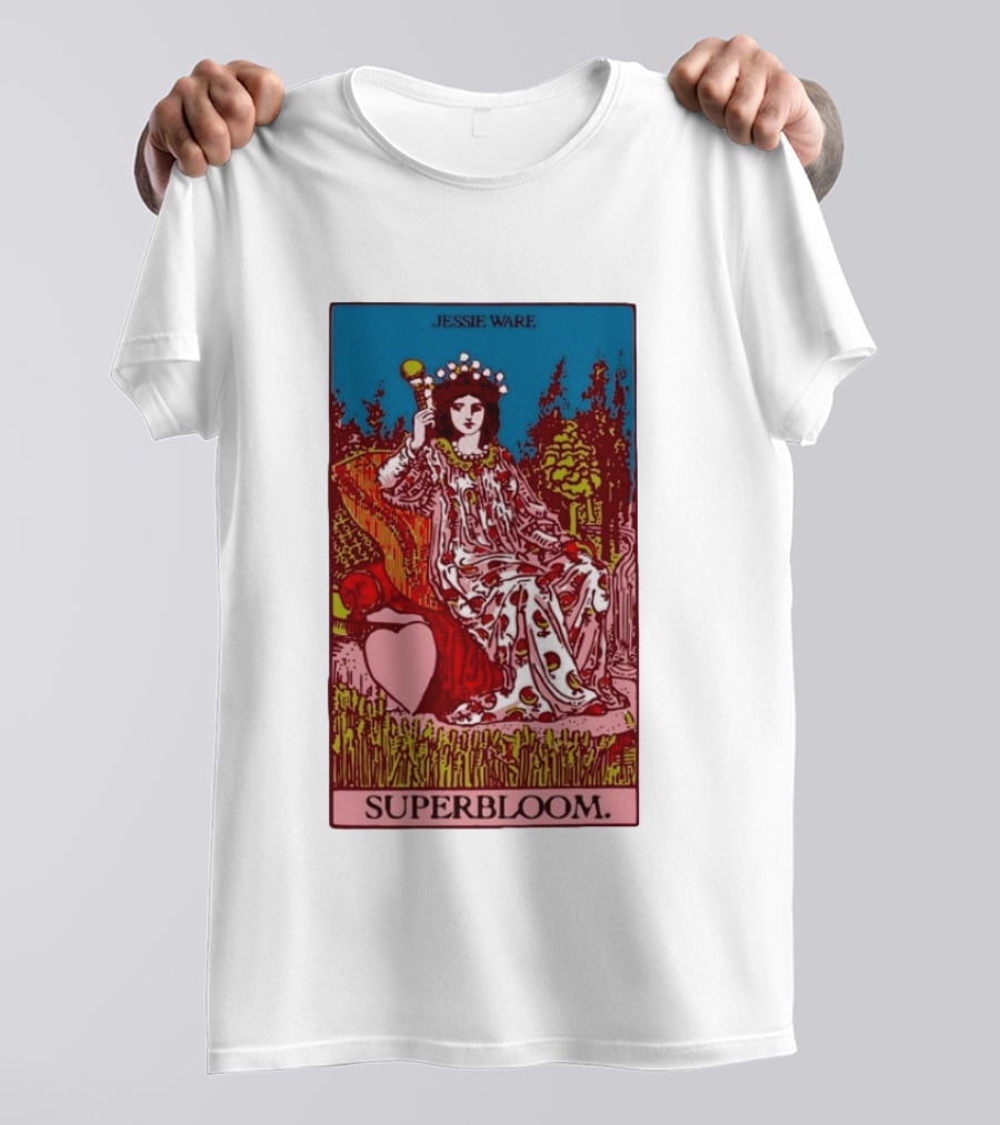 Jessie Ware Superbloom Tarot Empress Card T-Shirt