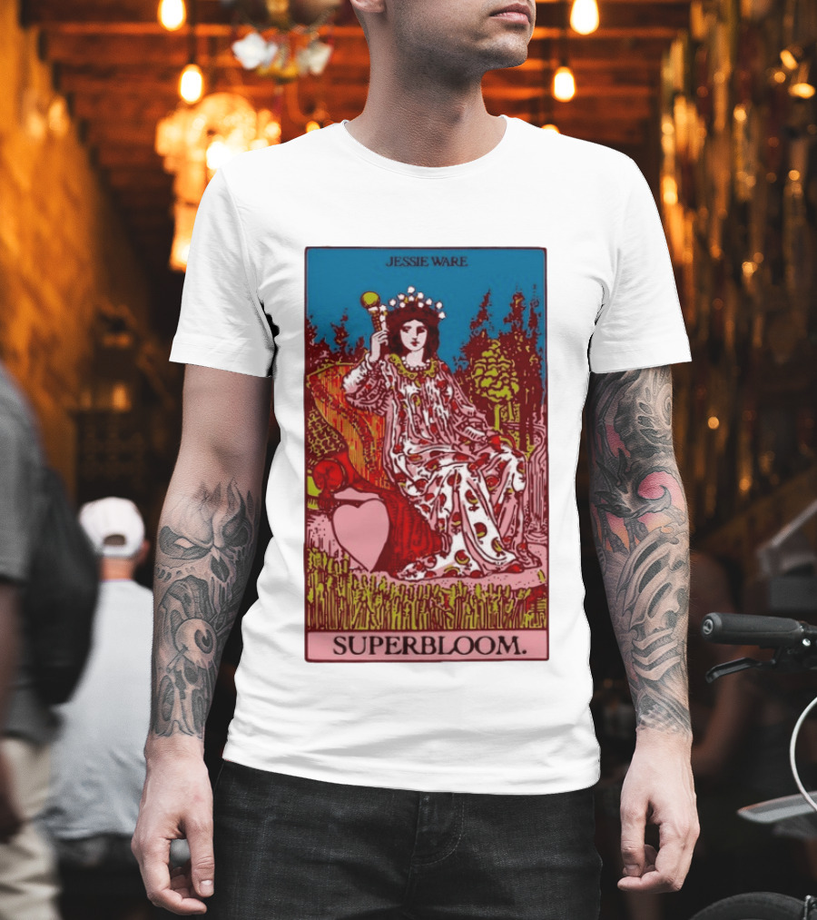 Jessie Ware Superbloom Tarot Empress Card T-Shirt