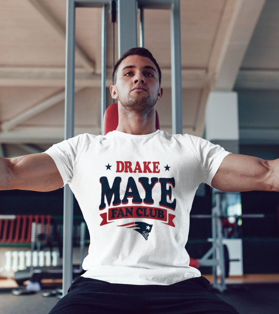 Drake Maye Fan Club New England Patriots T-Shirt