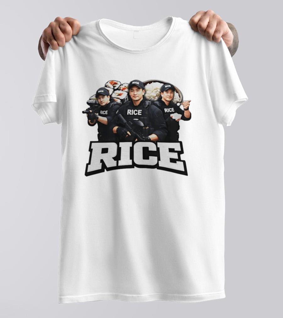 RICE Police Tactical Sushi Team T-Shirt