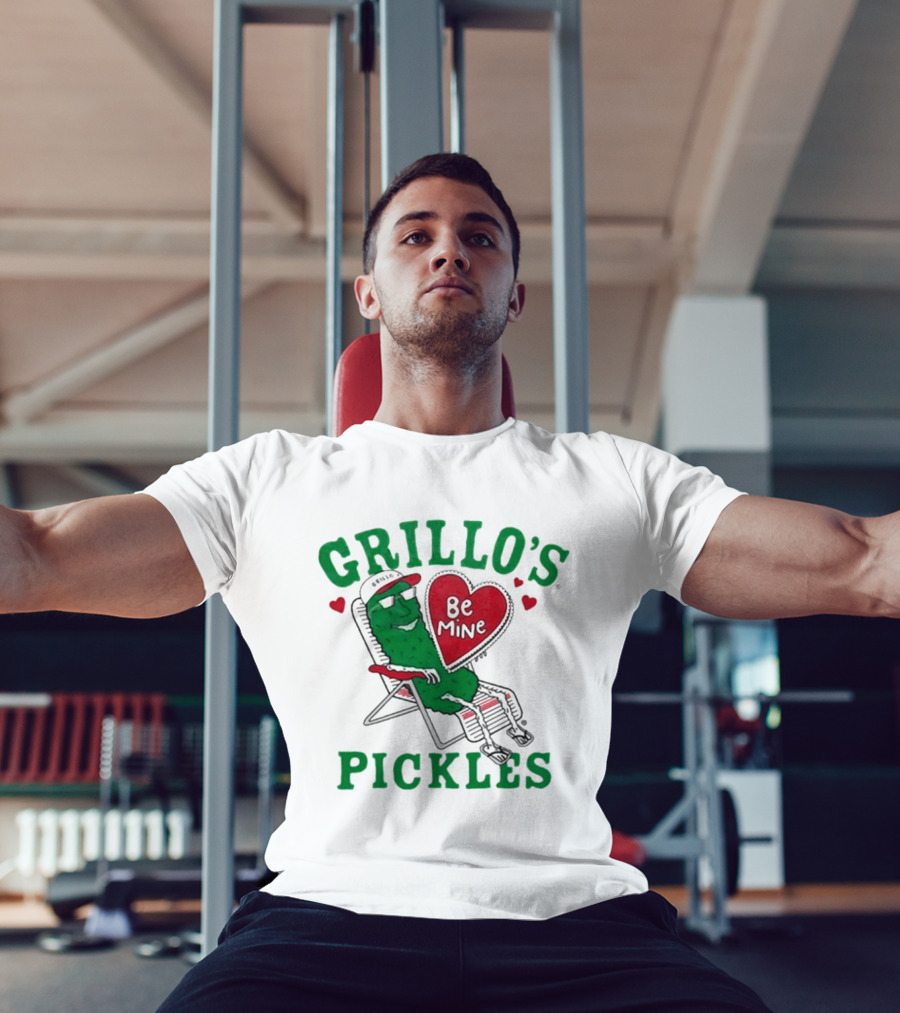 Grillo's Pickles Be Mine Valentine T-Shirt