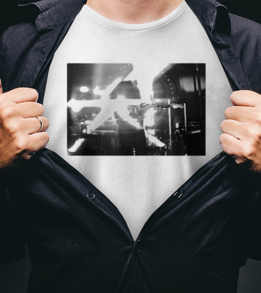 Tom Misch Portland Live Performance Photography Monochrome T-Shirt