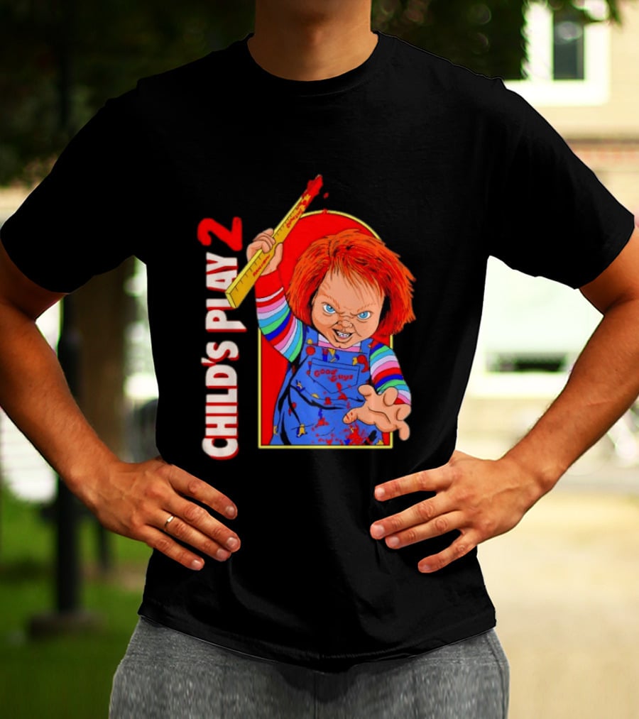 Child's Play 2 Chucky Good Guys Ruler T-Shirt