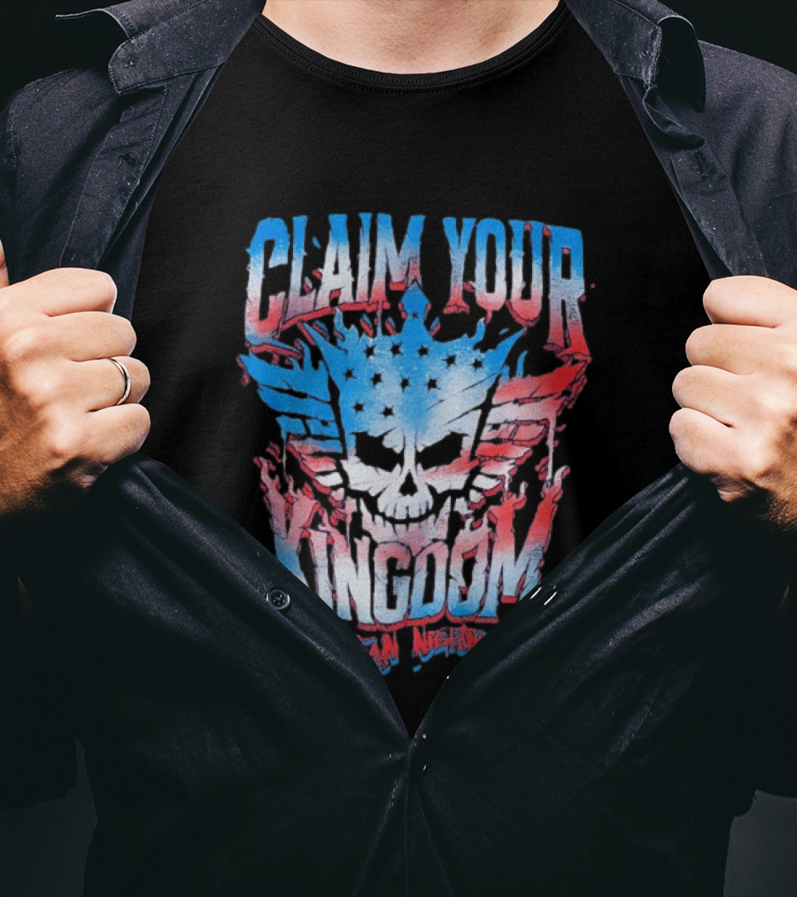 Claim Your Kingdom American Nightmare Cody Rhodes Chenille Pullover T-Shirt