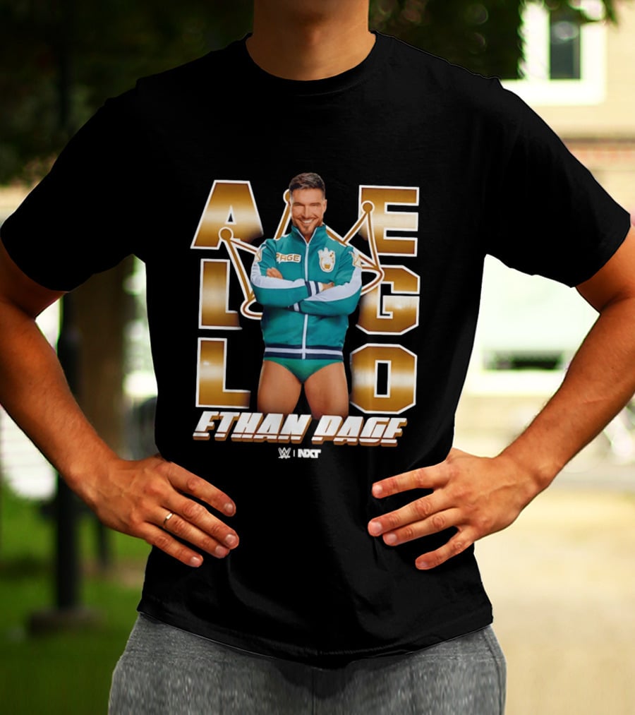 Ethan Page WWE NXT All Ego T-Shirt