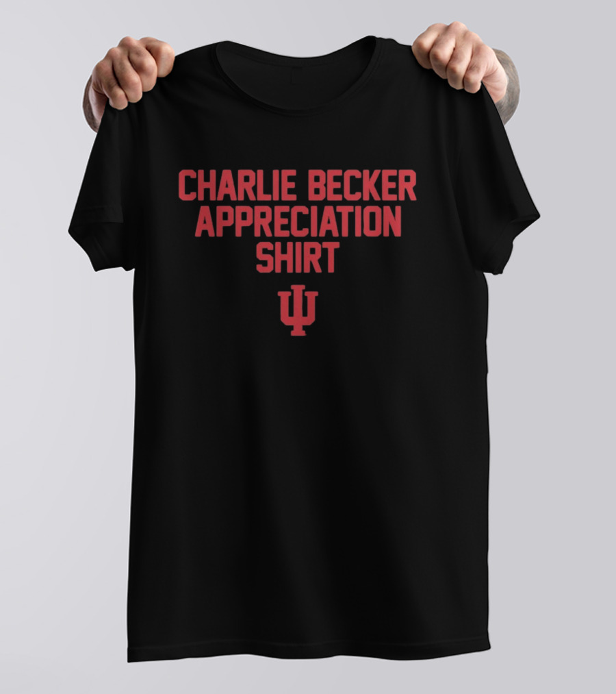 Charlie Becker Appreciation Indiana Football IU T-Shirt