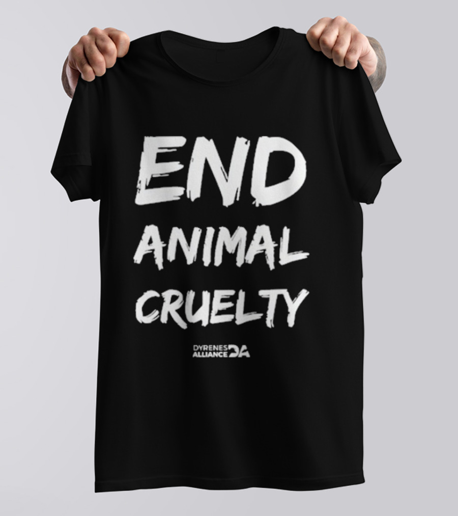 End Animal Cruelty John Oberg Mission DXEA T-Shirt