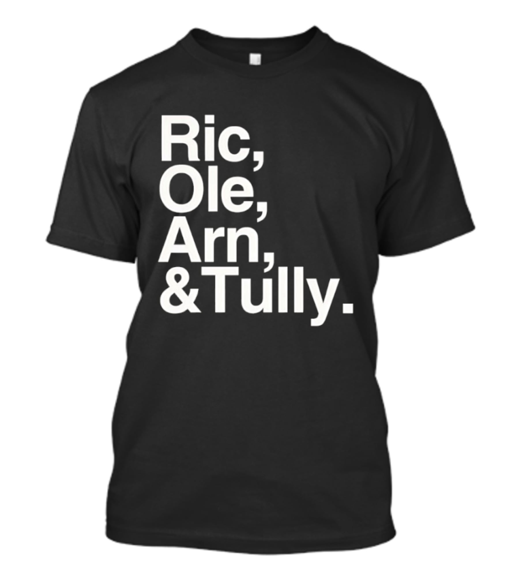 Ric Ole Arn & Tully Retro Wrestling Legends T-Shirt