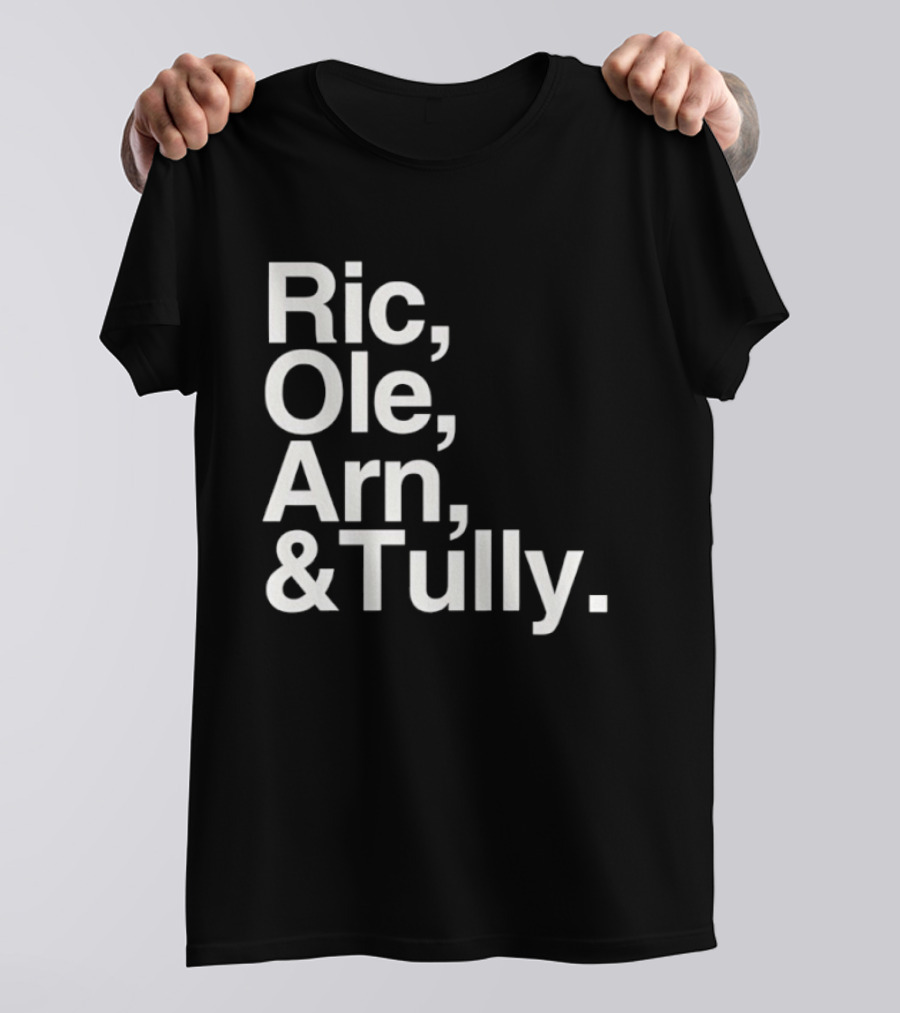 Ric Ole Arn & Tully Retro Wrestling Legends T-Shirt