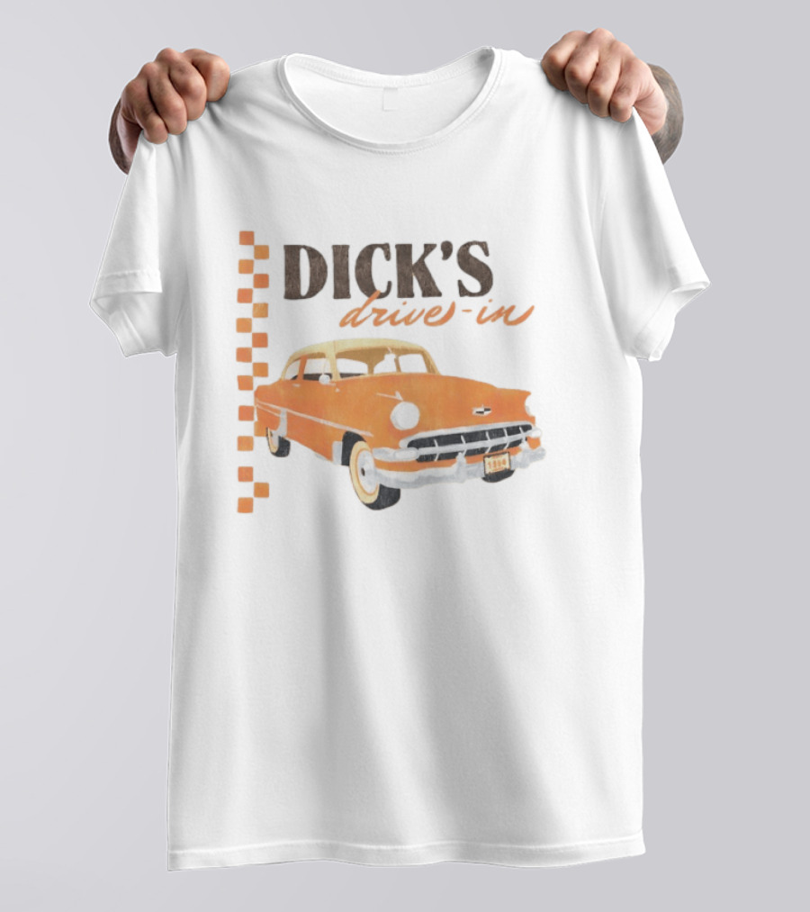 Dick's Drive In Vintage Car T-Shirt