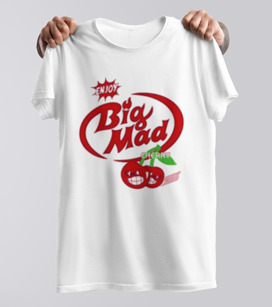 Transviolet Big Mad Cherry Enjoy T-Shirt