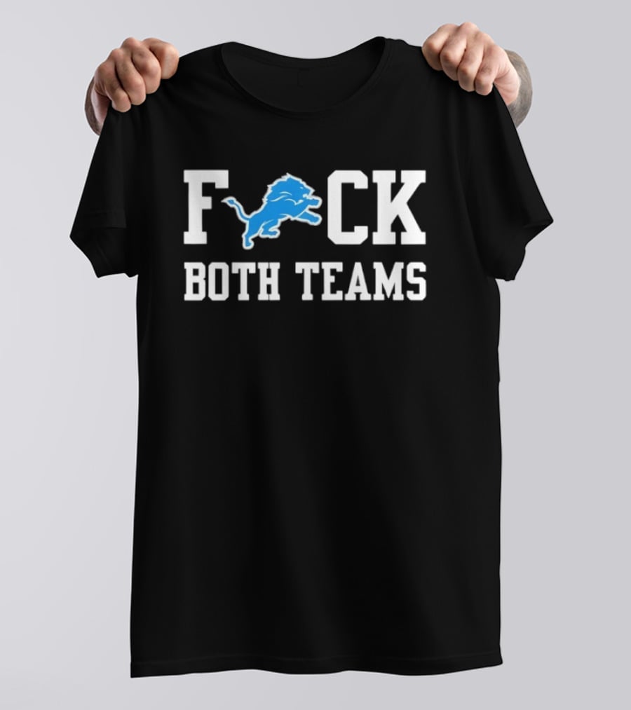 Detroit Lions Football Explicit Rivalry T-Shirt