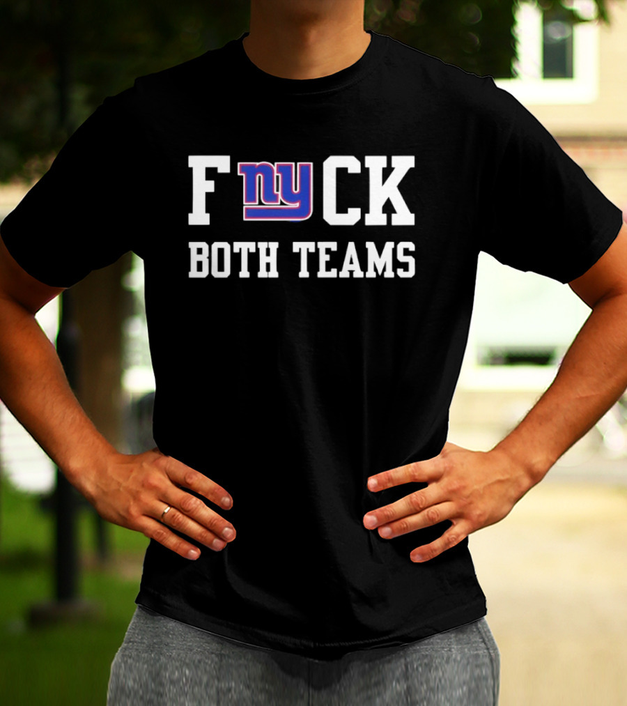 F NY CK Both Teams NY Giants T-Shirt